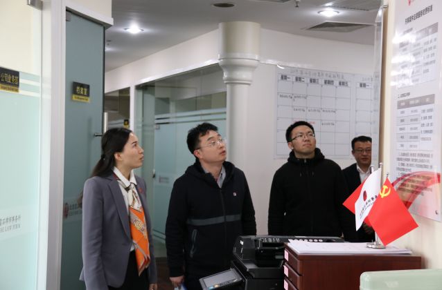 雷石新闻|朝阳区司法局孙超科长、建外司法所张舵帅莅临北京雷石律师事务所参观指导